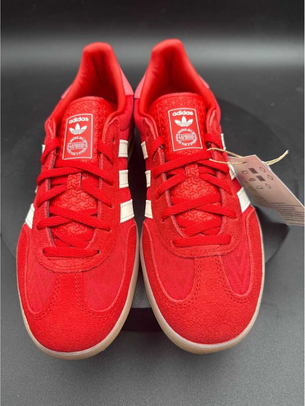 Adidas Gazelle Indoor W Red Suede Sneakers Size 9 US